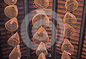 Incense in Thien Hau pagoda