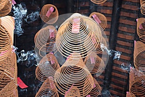 Incense in Thien Hau pagoda