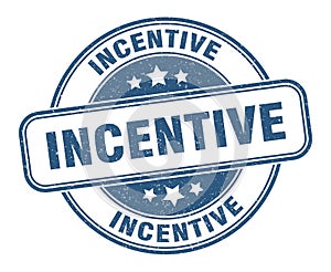 incentive stamp. incentive label. round grunge sign