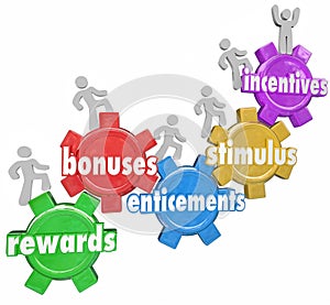 Incentives Rewards Bonuses Customers Workers Climbing Heigher