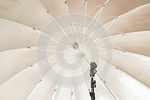 72 inch Black and Silver Photo Studio Reflective Umbrella