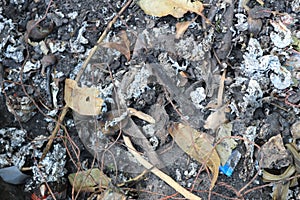 Incinerate Earth pollution plastic nature photo