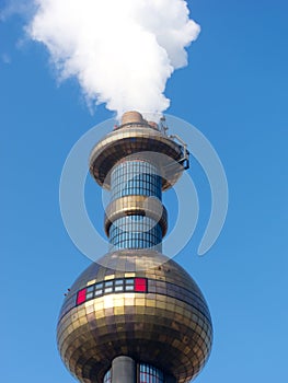 Incineration designed by Hundertwasser photo