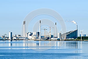 Incineration plant Amager Slope Amager Bakke in Copenhagen / Denmark