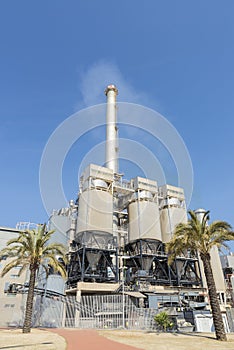 Incinerator plant in Barcelona