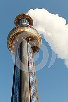 Incinerator with smoke