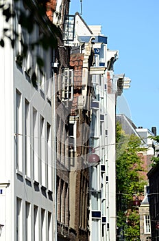 Inclined House in Amsterdam