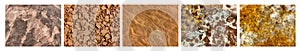 Includes a set of natural stone texture background images