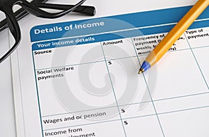 Income details
