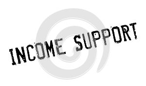 Income Support rubber stamp