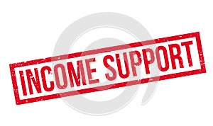 Income Support rubber stamp