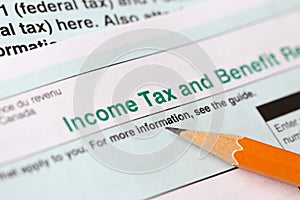 Income tax form