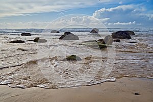 Incoming Tide Watergate Bay