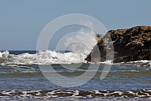 Incoming waves invade Constant Bay photo