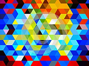 An Incomparable multi-colored illustration of designing of squares
