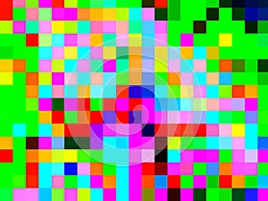 An inconceivable glamorous artistic design of colorful graphic pattern of triangles photo