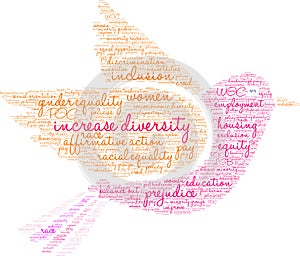 Increase Diversity Word Cloud