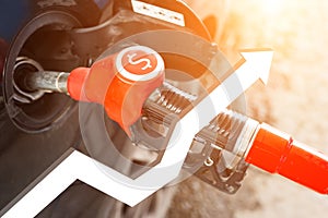 Increase in gasoline prices