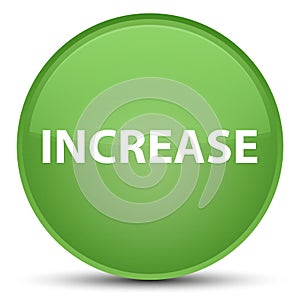 Increase special soft green round button