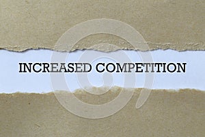 Increased competition on paper