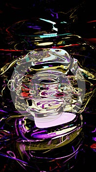 Incredible Abstract Colored Reflections of Light