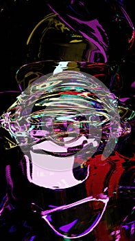 Incredible Abstract Colored Reflections of Light