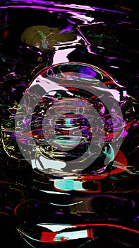 Incredible Abstract Colored Reflections of Light