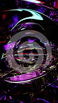 Incredible Abstract Colored Reflections of Light