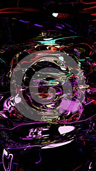 Incredible Abstract Colored Reflections of Light