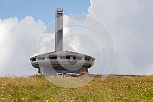 Incredible building Buzludja, Bulgaria