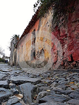 La Calle de Los Suspiros in Colonia Sacramento Uruguay photo