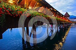 Incredible Chapel Bridge of Luzern