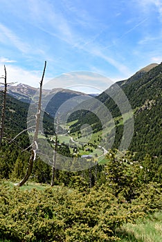 Incredible day of Sun in the Valley of Ransol, Canillo Andorra