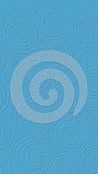 Incredible embossed blue background.