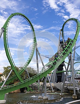 The Incredible Hulk Coaster