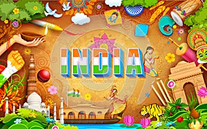 Incredible India background