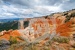 The hoodoos of Bryce Canyon National Park photo