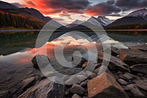 Incredible stunning scenery of Jasper National Park