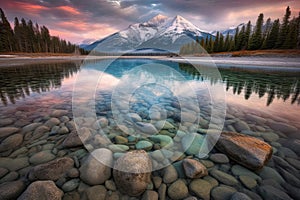 Incredible stunning scenery of Jasper National Park