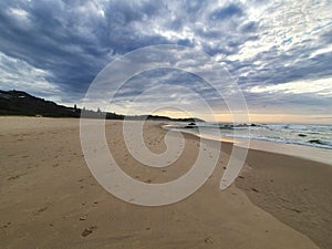 Incredible view of Australia sea beach, surrounding greenness and beautiful clear blue sky.