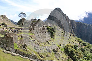 Beautiful view of Machupichu, Cuzco photo