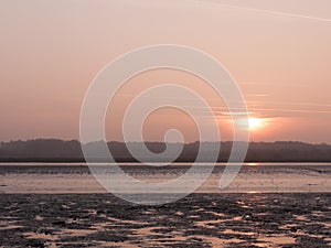 Incredibly Beautiful Shots of the River Beds in Wivenhoe Essex a