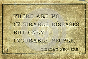 Incurable people TP