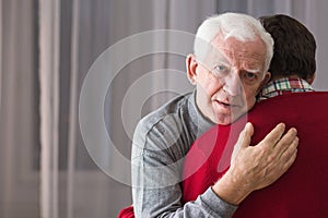 Incurable senior and his son