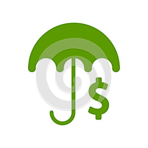 Incurance from banking icon vector illustration design