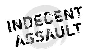 Indecent Assault rubber stamp photo