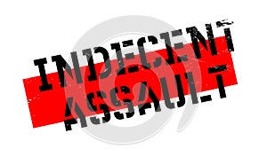 Indecent Assault rubber stamp photo