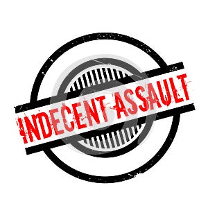 Indecent Assault rubber stamp photo