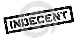 Indecent rubber stamp photo