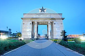 Independence Arch, Accra, Ghana photo